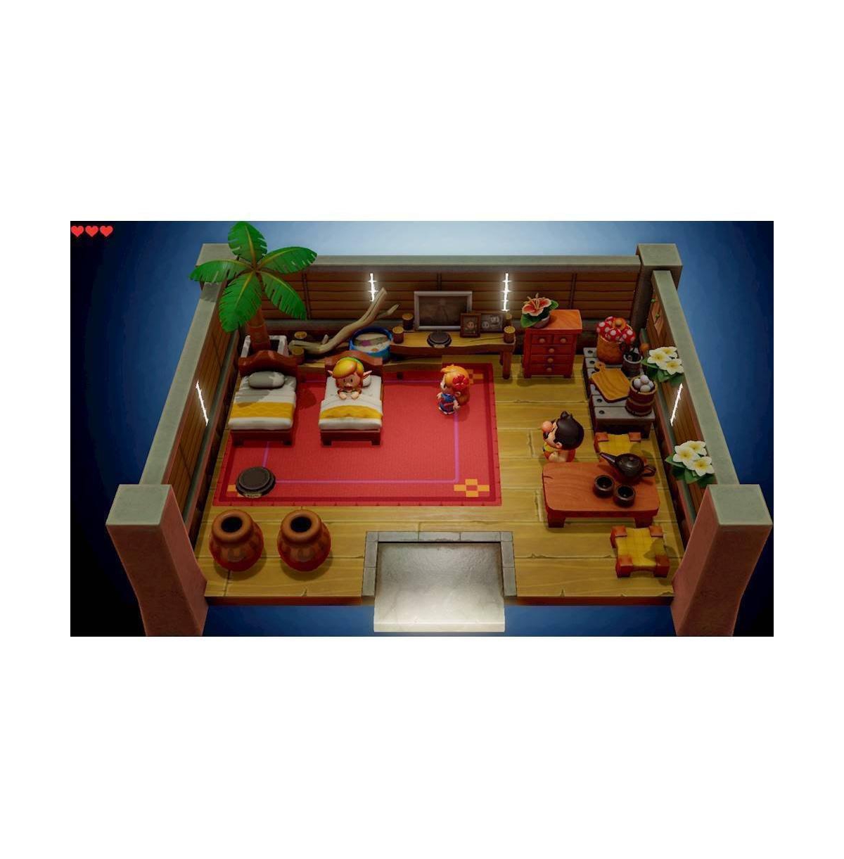 Nintendo Switch Neon Red & Blue Oled Console with The Legend Of Zelda Link's Awakening, Nintendo $20 eShop Gift Card