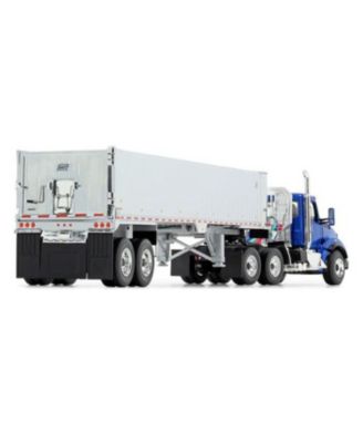 1/50 Kenworth T880, Blue, With East Genesis End Dump Trailer By First Gear