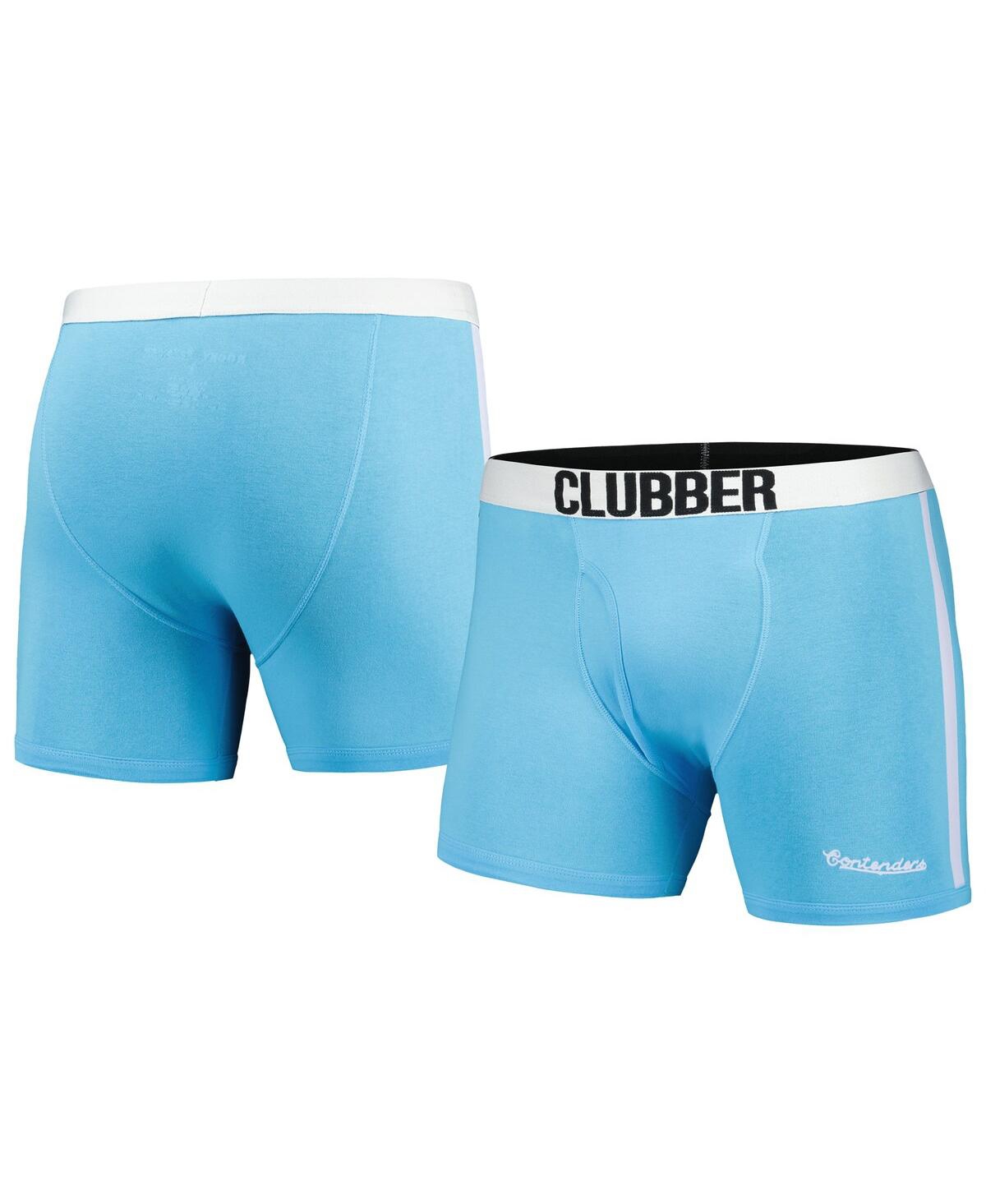 Men's Blue Rocky Iii Clubber Lang Graphic Boxer Briefs - Blue