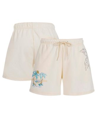 Freeze Max - Women's Cream Lilo and Stitch Fleece Club Shorts