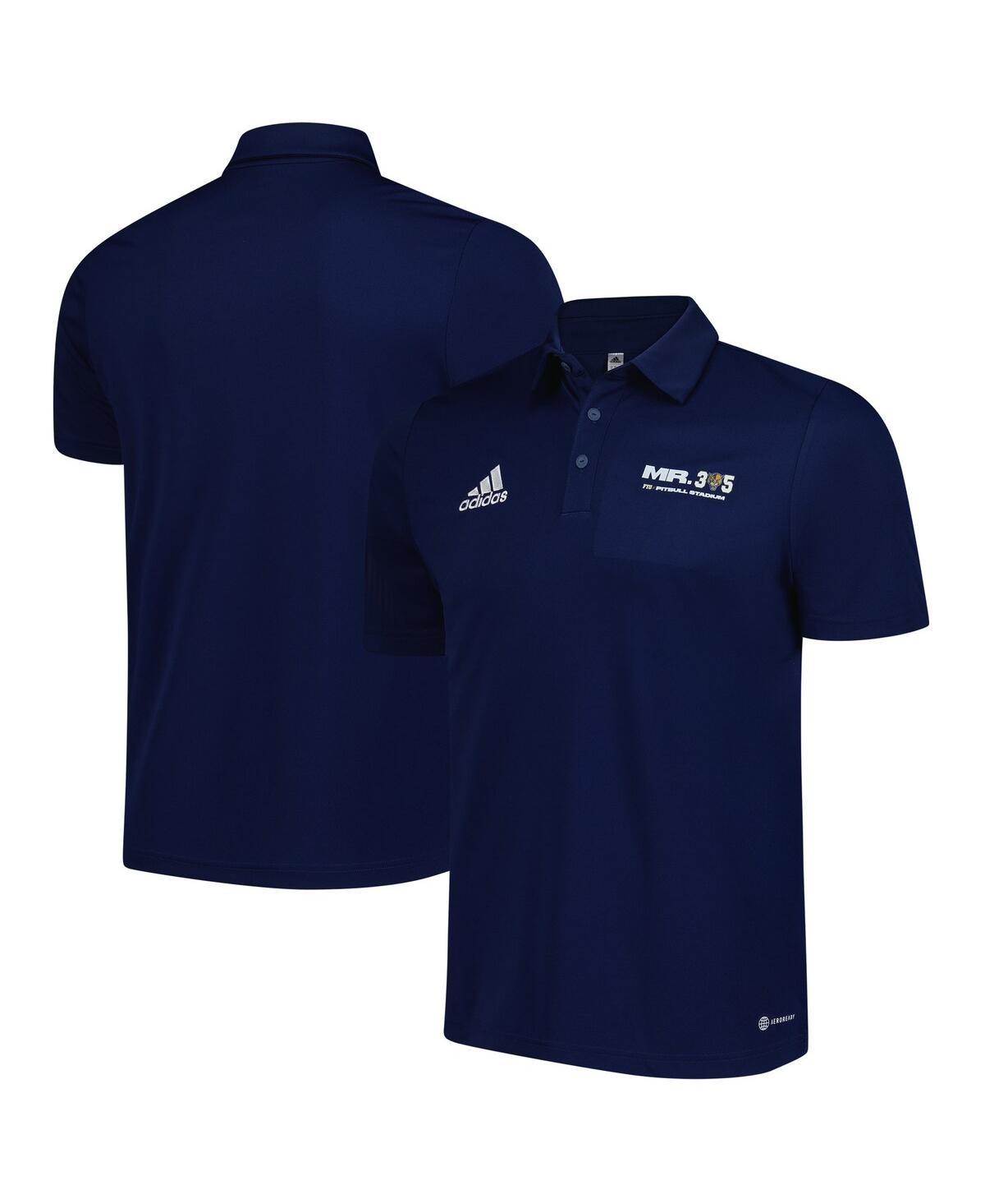 Men's Navy Fiu Panthers x Pit Bull Entrada Aeroready Polo Shirt - Navy