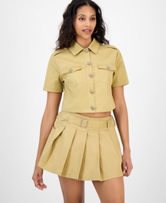 Bar III - Women's Boxy Utility Top