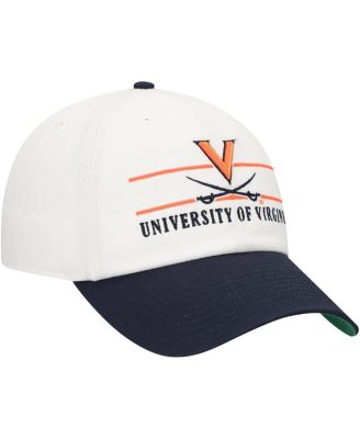 Men's White Virginia Cavaliers Gridiron Clean Up Adjustable Hat