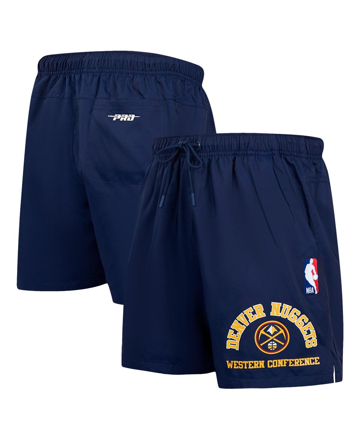 Men's Navy Denver Nuggets Area Code Shorts - Navy