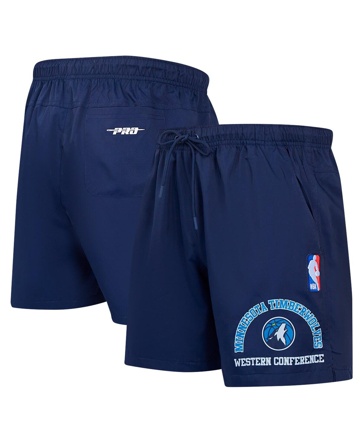 Men's Navy Minnesota Timberwolves Area Code Shorts - Navy