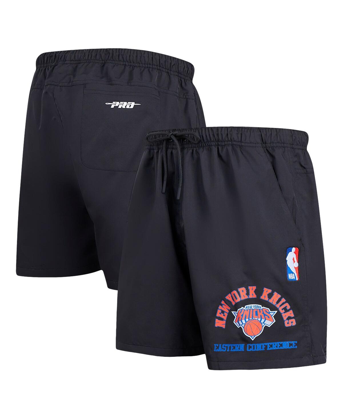 Men's Black New York Knicks Area Code Shorts - Black