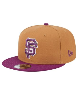 New Era - Men's Brown/Purple San Francisco Giants Color Pack Two-Tone 9FIFTY Snapback Hat