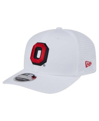 New Era - Men's White Ohio State Buckeyes Perform Vault 9SEVENTY Stretch-Snap Hat