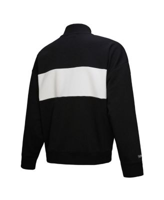 Women's Black San Francisco 49ers Quarter-Zip Jacket