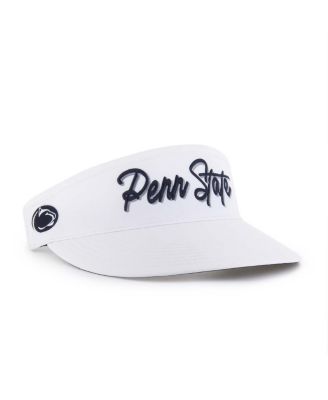 '47 Brand - Men's White Penn State Nittany Lions Melbourne Brrr Adjustable Visor