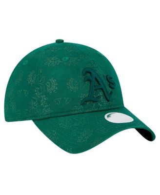 Women's Green Athletics Tonal Floral 9TWENTY Adjustable Hat