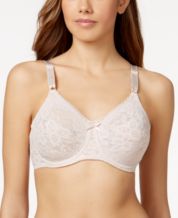 Bali Double Support Front-Close Embroidered Bra DF1003 - Macy's