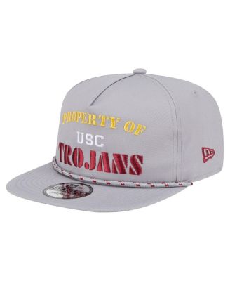 Men's Gray USC Trojans Golfer Vintage Adjustable Hat