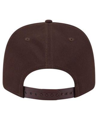 Men's Brown San Diego Padres Circle Patch 9SEVENTY Stretch-Snap Hat