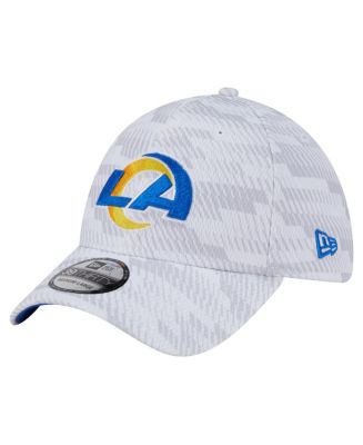 New Era Men's White Los Angeles Rams Gameday Graded 39THIRTY Flex Hat ...