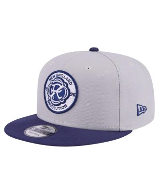 New Era - Men's Gray New England Revolution Color Pack Two-Tone 9FIFTY Snapback Hat