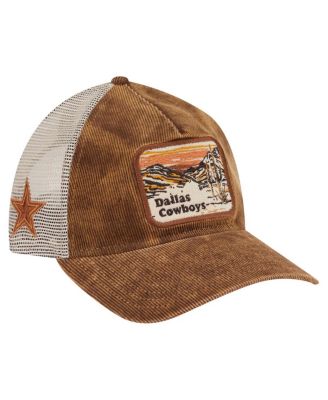New Era - Men's Brown Dallas Cowboys Vintage Landscape 9TWENTY A-Frame Adjustable Hat