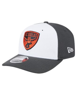 Men's White/Gray FC Dallas 2025 Jersey Hook 9SEVENTY Stretch-Snap Hat