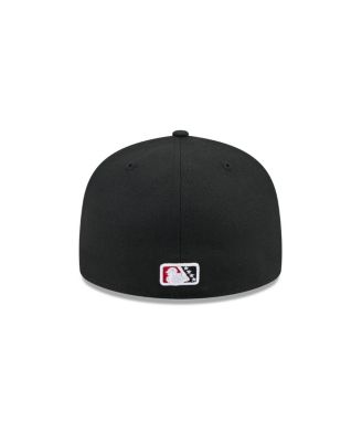 Men's Black Fayetteville Woodpeckers Theme Nights 59FIFTY Fitted Hat