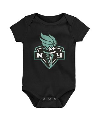 Baby Boys and Girls 3-Pack New York Liberty Slide Home Creeper Set