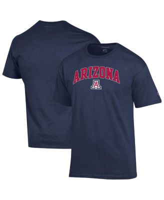Champion - Men's Navy Arizona Wildcats Arched Logo T-Shirt