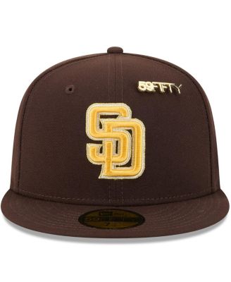 Men's Brown San Diego Padres 2025 59FIFTY Day 59FIFTY Fitted with Pins Hat
