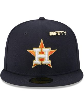Men's Navy Houston Astros 2025 59FIFTY Day 59FIFTY Fitted with Pins Hat