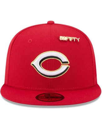 Men's Red Cincinnati Reds 2025 59FIFTY Day 59FIFTY Fitted with Pins Hat