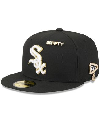 New Era - Men's Black Chicago White Sox 2025 59FIFTY Day 59FIFTY Fitted with Pins Hat