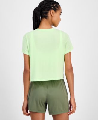 Women's Short-Sleeve Crewneck Knit T-Shirt, Exclusively at Macy's