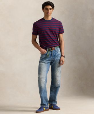 Men's Classic-Fit Striped Jersey T-Shirt