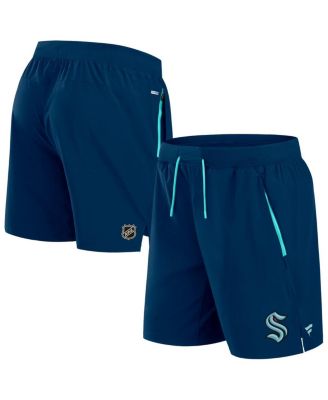 Fanatics - Men's Deep Sea Blue Seattle Kraken Authentic Pro Rink Performance Shorts