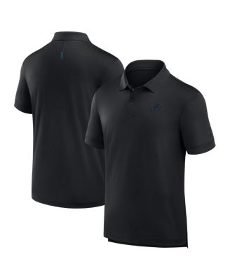 Fanatics - Men's Black Detroit Lions Front Office Move Mono Polo