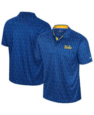 Colosseum - Men's Royal UCLA Bruins Sublimated Golf Polo Shirt