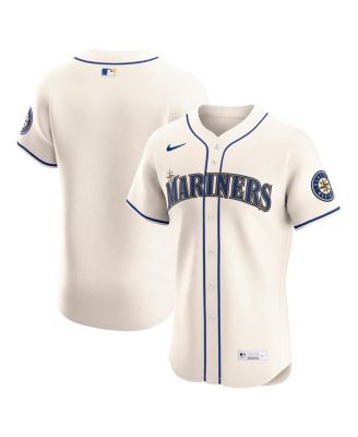 Nike - Men's Cream Seattle Mariners Alternate Elite Jersey