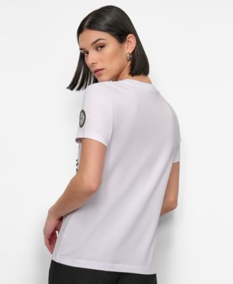 Women's Pins And Patches Crewneck T-Shirt