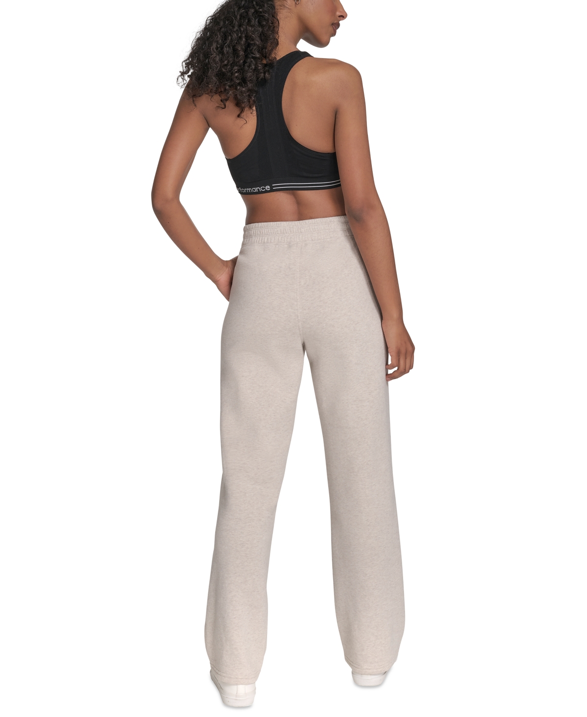 Calvin Klein Performance Women's High-waist Straight-leg Sweatpants