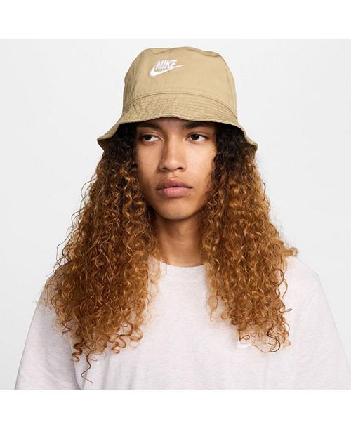 alfani Nike Men's and Women's Khaki Apex Futura Washed Bucket Hat Sports Fan Shop