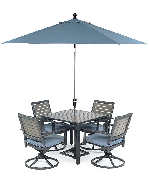 Furniture CLOSEOUT! Harlough Outdoor Dining Collection, Created for Macy&#39;s - Furniture - Macy&#39;s