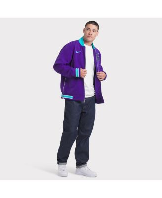 Men's Purple Arizona Diamondbacks 2025 City Connect Authentic Collection Full-Zip Bomber Jacket
