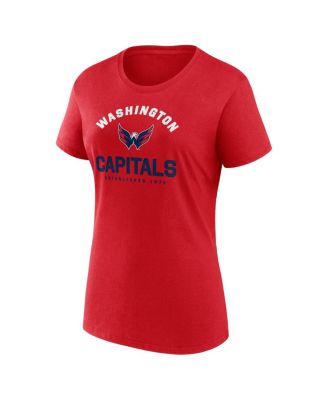 Women's Red Washington Capitals Unrivaled T-Shirt