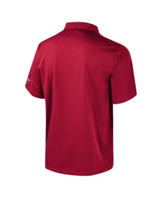 Men's Crimson Oklahoma Sooners Strike Bowling Button-Up Shirt