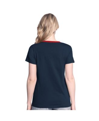Women's&nbsp;Navy St. Louis Cardinals Pitch T-Shirt