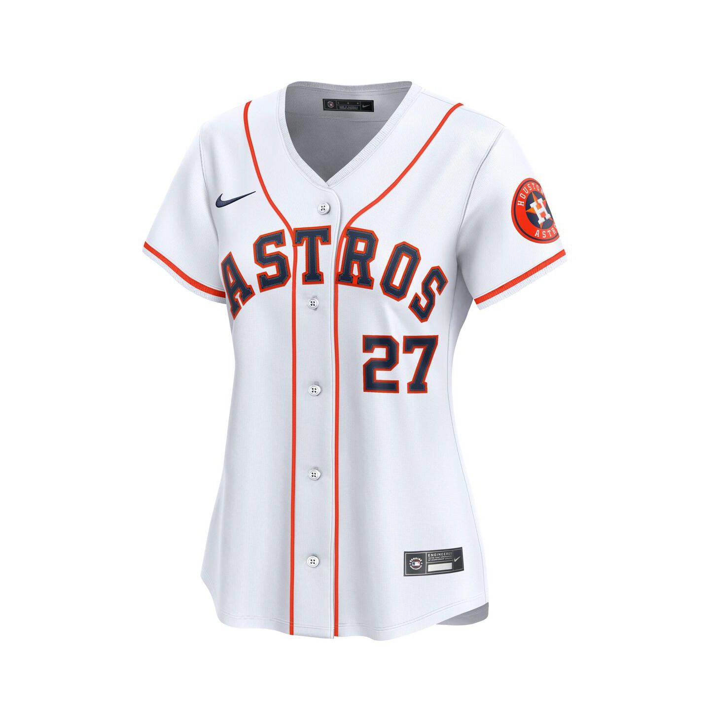 Женский топ Nike Jose Altuve White Houston Astros Home Limited Jersey — фото 2