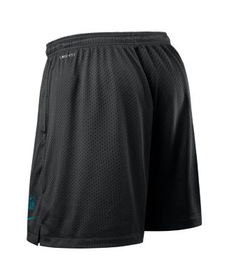 Men's Black Jacksonville Jaguars Sideline Reversible Performance Shorts
