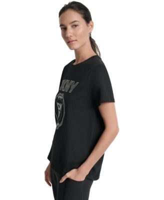 Women's Medallion Logo Crewneck T-Shirt