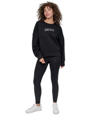 Women's Mini Stud Logo Crew Neck Sweatshirt