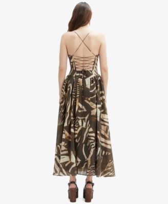 Women's Estie Printed Sweetheart Maxi Dress