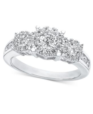 Wedding Ring Walmart Diamond Cluster Rings Macy's Diamond Princess