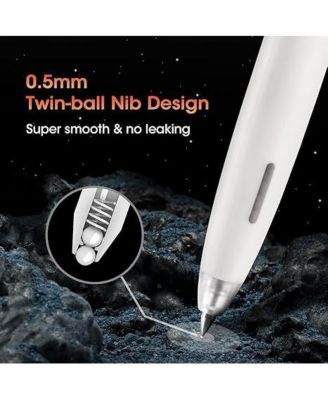 0.5MM GEL PENS - BLACK 8CT